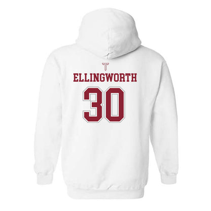 Troy - NCAA Baseball : Cooper Ellingworth - Shersey Hooded Sweatshirt-1