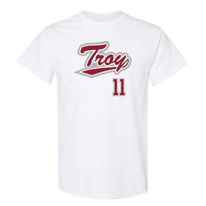 Troy - NCAA Baseball : Lucas Litteral - Shersey T-Shirt-0