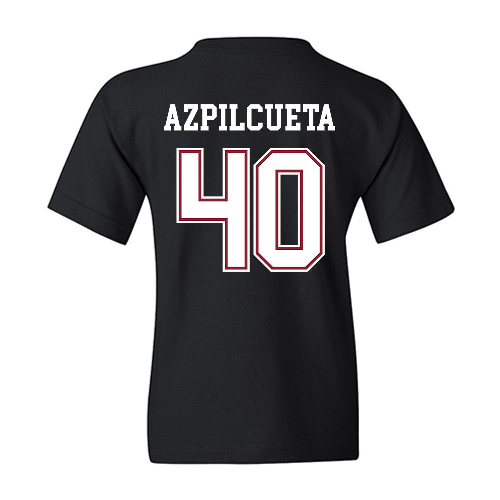Troy - NCAA Baseball : Nico Azpilcueta - Classic Shersey Youth T-Shirt-1