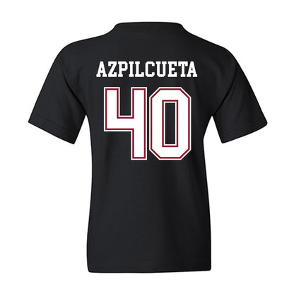 Troy - NCAA Baseball : Nico Azpilcueta - Classic Shersey Youth T-Shirt-1