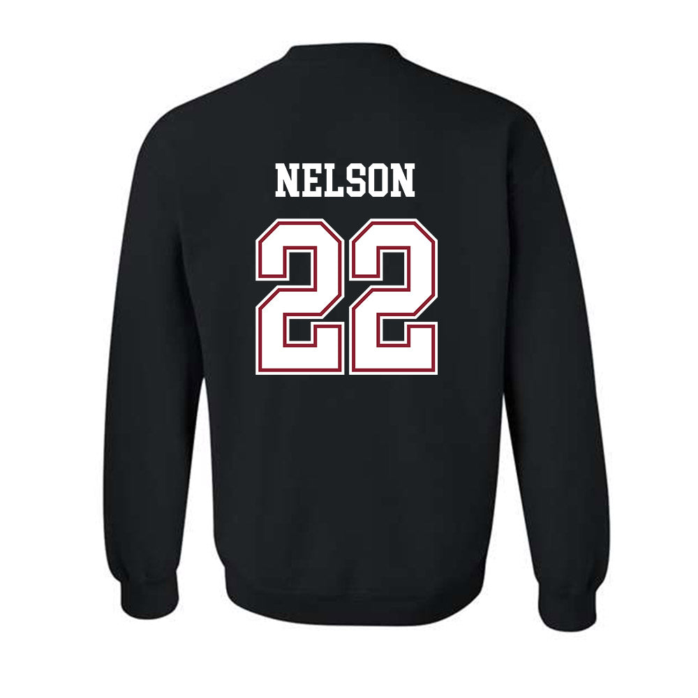 Troy - NCAA Baseball : Drew Nelson - Classic Shersey Crewneck Sweatshirt-1