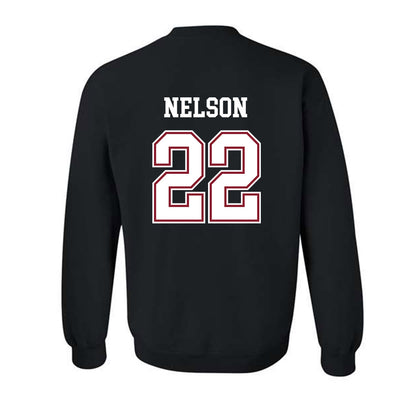 Troy - NCAA Baseball : Drew Nelson - Classic Shersey Crewneck Sweatshirt-1