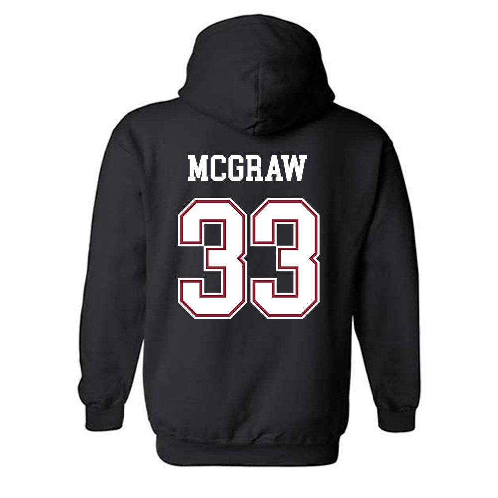 Troy - NCAA Baseball : Ty McGraw - Classic Shersey Hooded Sweatshirt-1