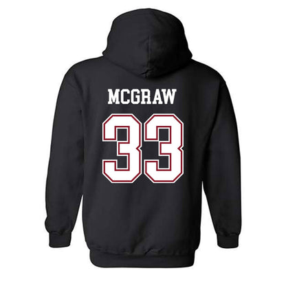 Troy - NCAA Baseball : Ty McGraw - Classic Shersey Hooded Sweatshirt-1