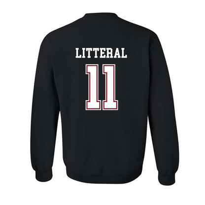 Troy - NCAA Baseball : Lucas Litteral - Classic Shersey Crewneck Sweatshirt-1
