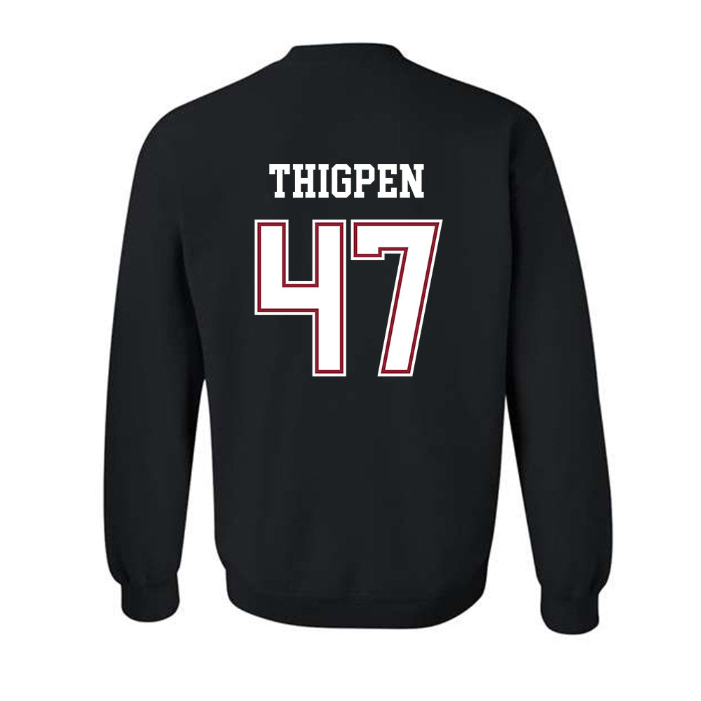 Troy - NCAA Baseball : Noah Thigpen - Classic Shersey Crewneck Sweatshirt-1