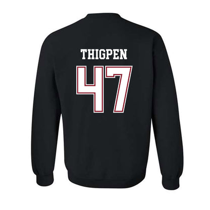 Troy - NCAA Baseball : Noah Thigpen - Classic Shersey Crewneck Sweatshirt-1