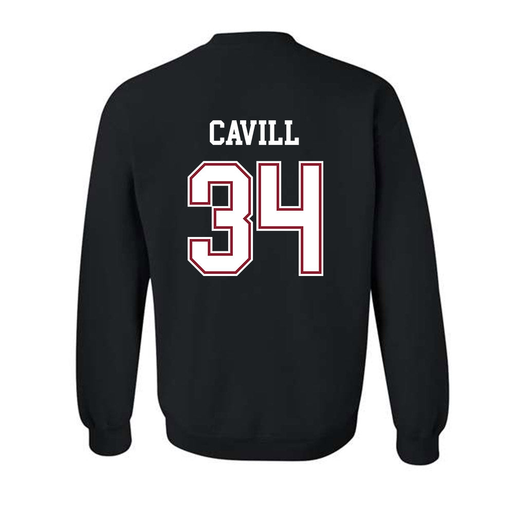 Troy - NCAA Baseball : Blake Cavill - Classic Shersey Crewneck Sweatshirt-1