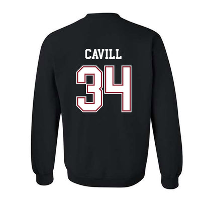 Troy - NCAA Baseball : Blake Cavill - Classic Shersey Crewneck Sweatshirt-1