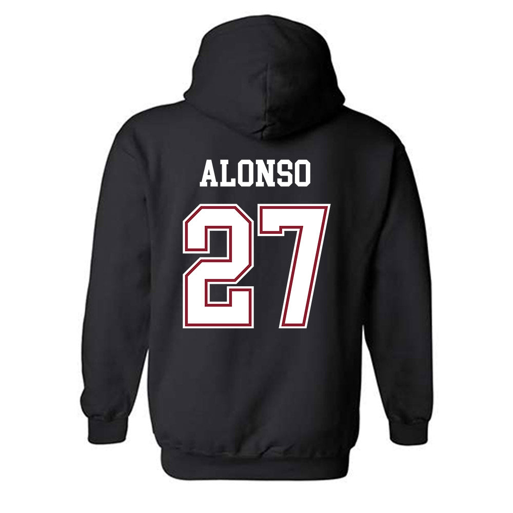 Troy - NCAA Baseball : Dylan Alonso - Classic Shersey Hooded Sweatshirt-1