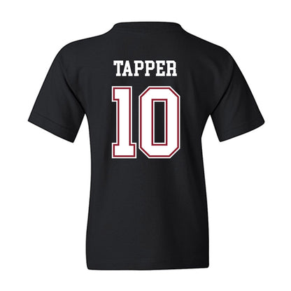 Troy - NCAA Baseball : Brock Tapper - Classic Shersey Youth T-Shirt-1