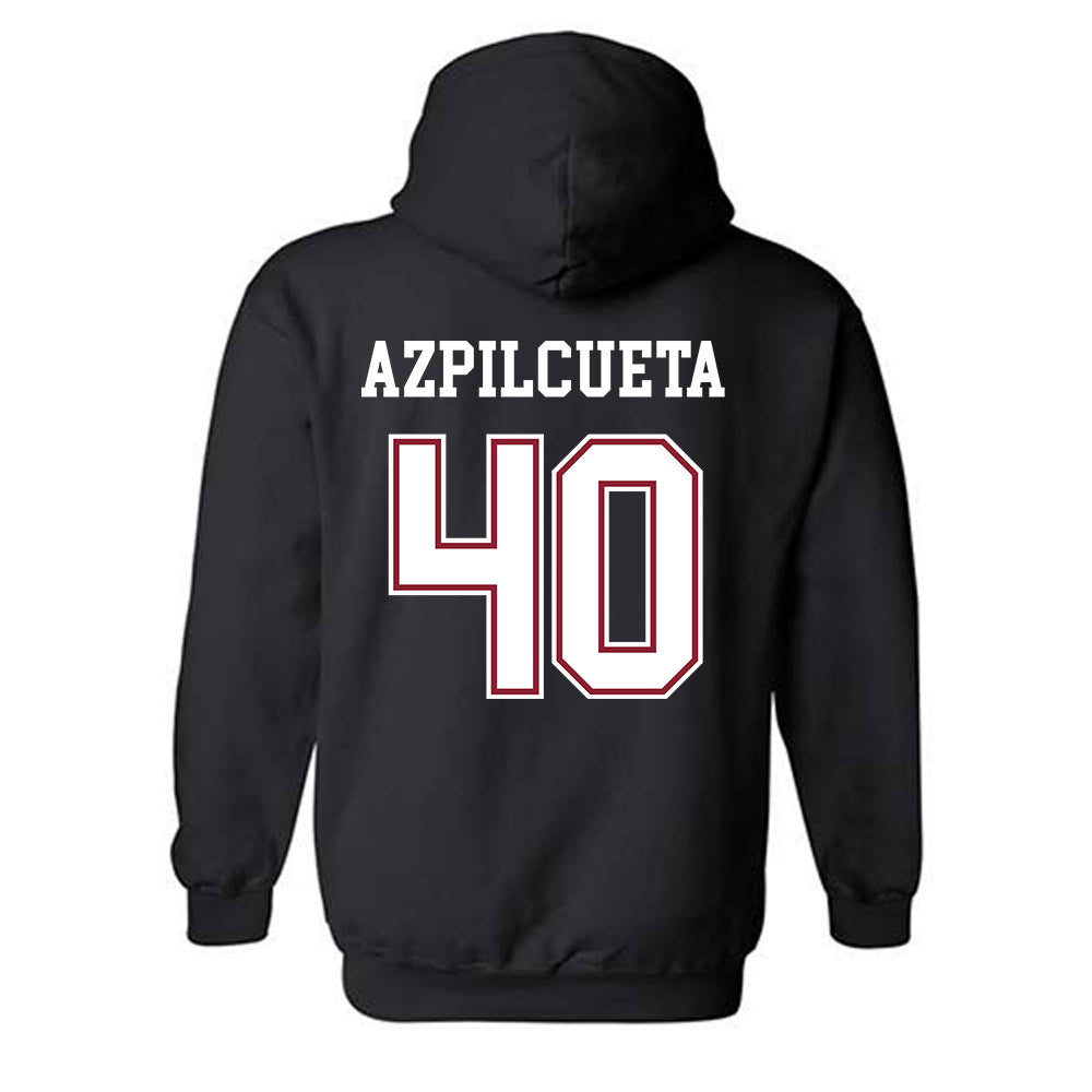 Troy - NCAA Baseball : Nico Azpilcueta - Classic Shersey Hooded Sweatshirt-1
