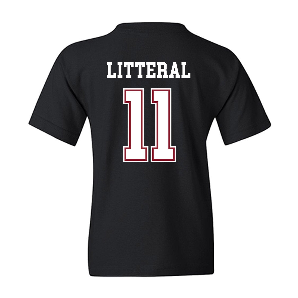 Troy - NCAA Baseball : Lucas Litteral - Classic Shersey Youth T-Shirt-1