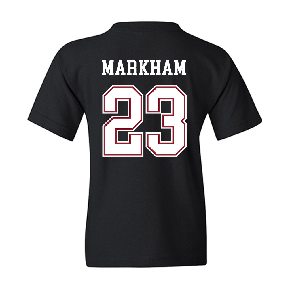 Troy - NCAA Baseball : Houston Markham - Classic Shersey Youth T-Shirt-1