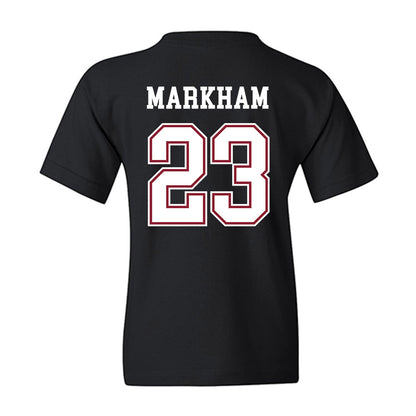 Troy - NCAA Baseball : Houston Markham - Classic Shersey Youth T-Shirt-1