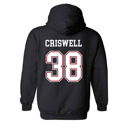 Troy - NCAA Baseball : Nate Criswell - Classic Shersey Hooded Sweatshirt-1