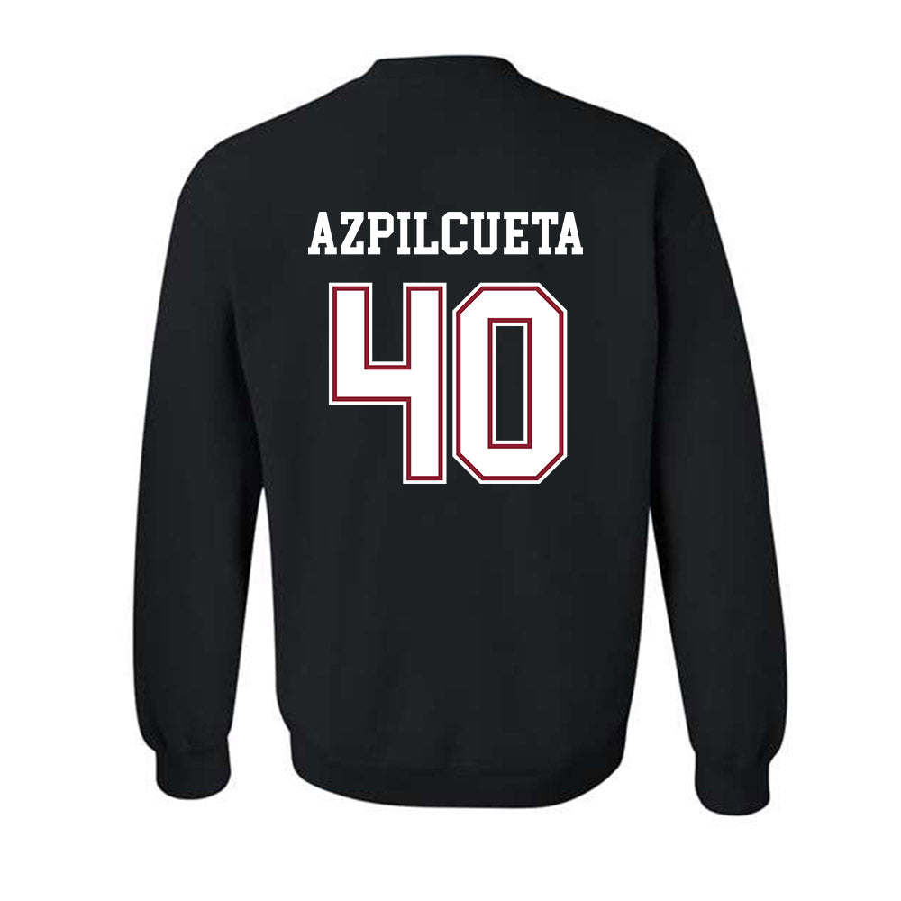 Troy - NCAA Baseball : Nico Azpilcueta - Classic Shersey Crewneck Sweatshirt-1