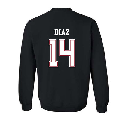 Troy - NCAA Baseball : Zaid Diaz - Classic Shersey Crewneck Sweatshirt-1