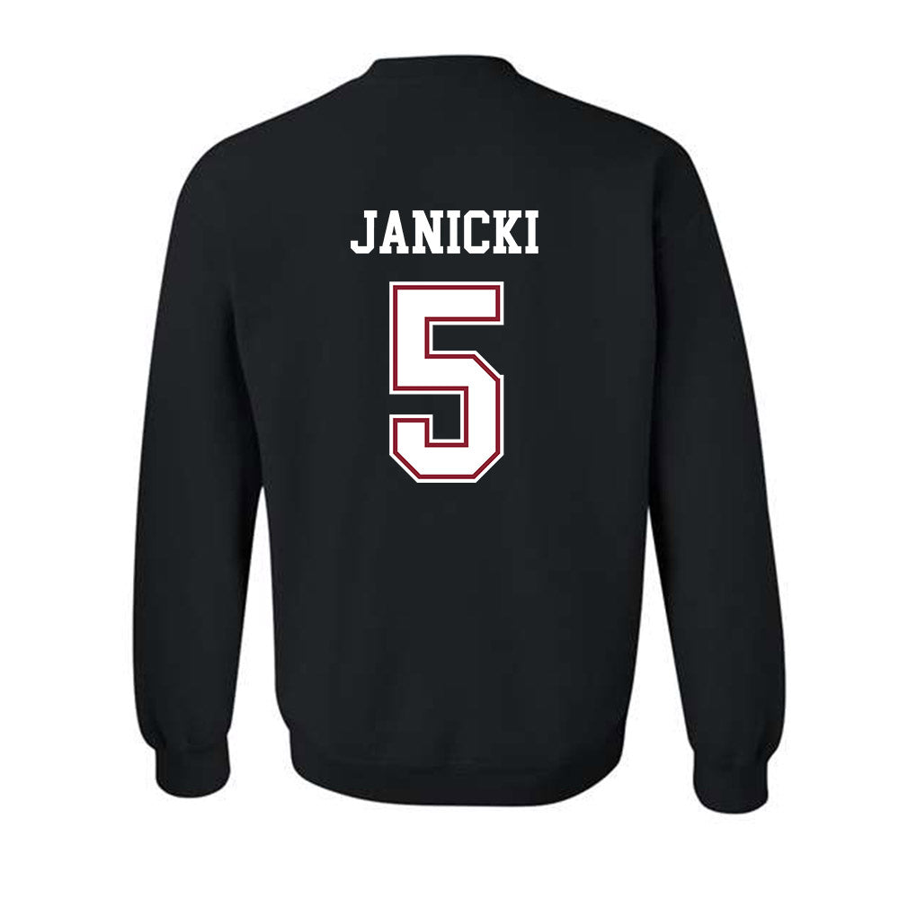 Troy - NCAA Baseball : James Janicki - Classic Shersey Crewneck Sweatshirt-1