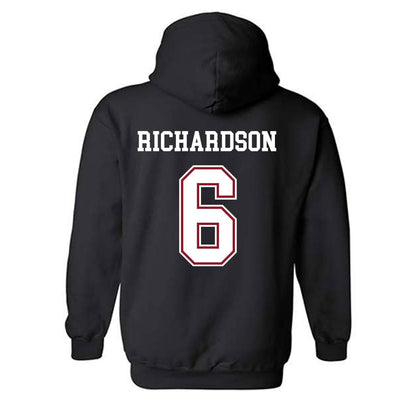 Troy - NCAA Baseball : Brady Richardson - Classic Shersey Hooded Sweatshirt-1