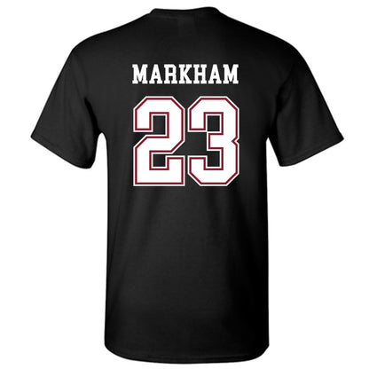 Troy - NCAA Baseball : Houston Markham - Classic Shersey T-Shirt-1