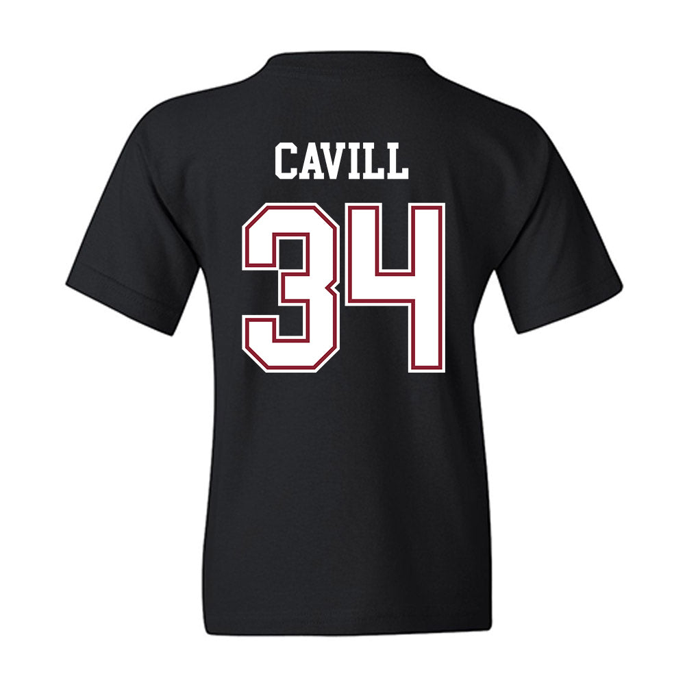 Troy - NCAA Baseball : Blake Cavill - Classic Shersey Youth T-Shirt-1