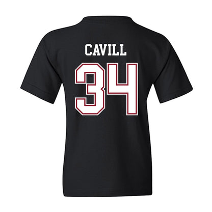 Troy - NCAA Baseball : Blake Cavill - Classic Shersey Youth T-Shirt-1