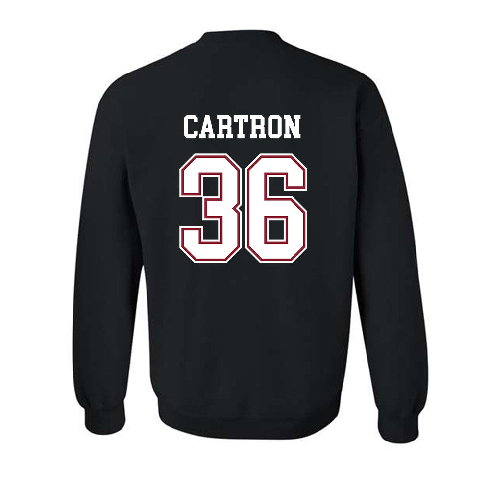 Troy - NCAA Baseball : Chase Cartron - Classic Shersey Crewneck Sweatshirt-1