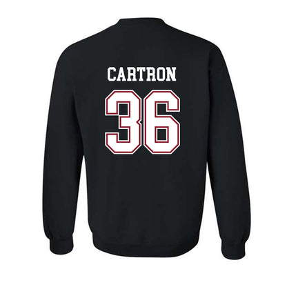 Troy - NCAA Baseball : Chase Cartron - Classic Shersey Crewneck Sweatshirt-1