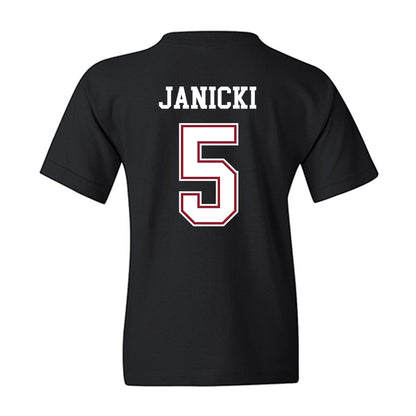 Troy - NCAA Baseball : James Janicki - Classic Shersey Youth T-Shirt-1