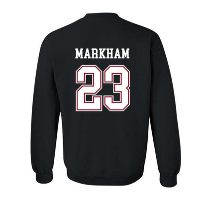 Troy - NCAA Baseball : Houston Markham - Classic Shersey Crewneck Sweatshirt-1