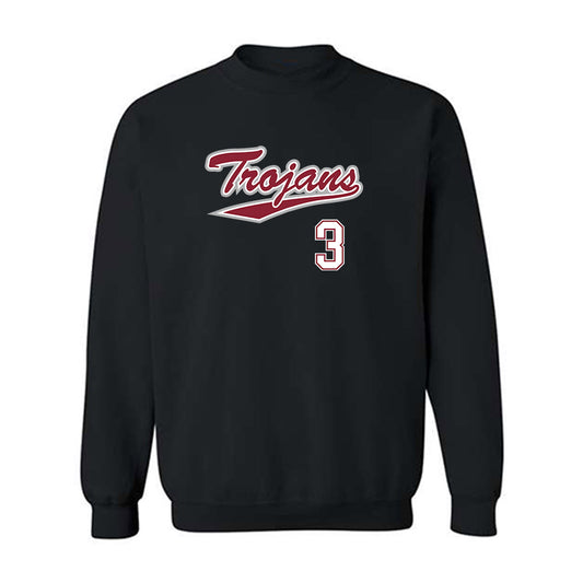 Troy - NCAA Baseball : Cole Garner - Classic Shersey Crewneck Sweatshirt-0