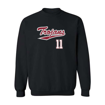 Troy - NCAA Baseball : Lucas Litteral - Classic Shersey Crewneck Sweatshirt-0