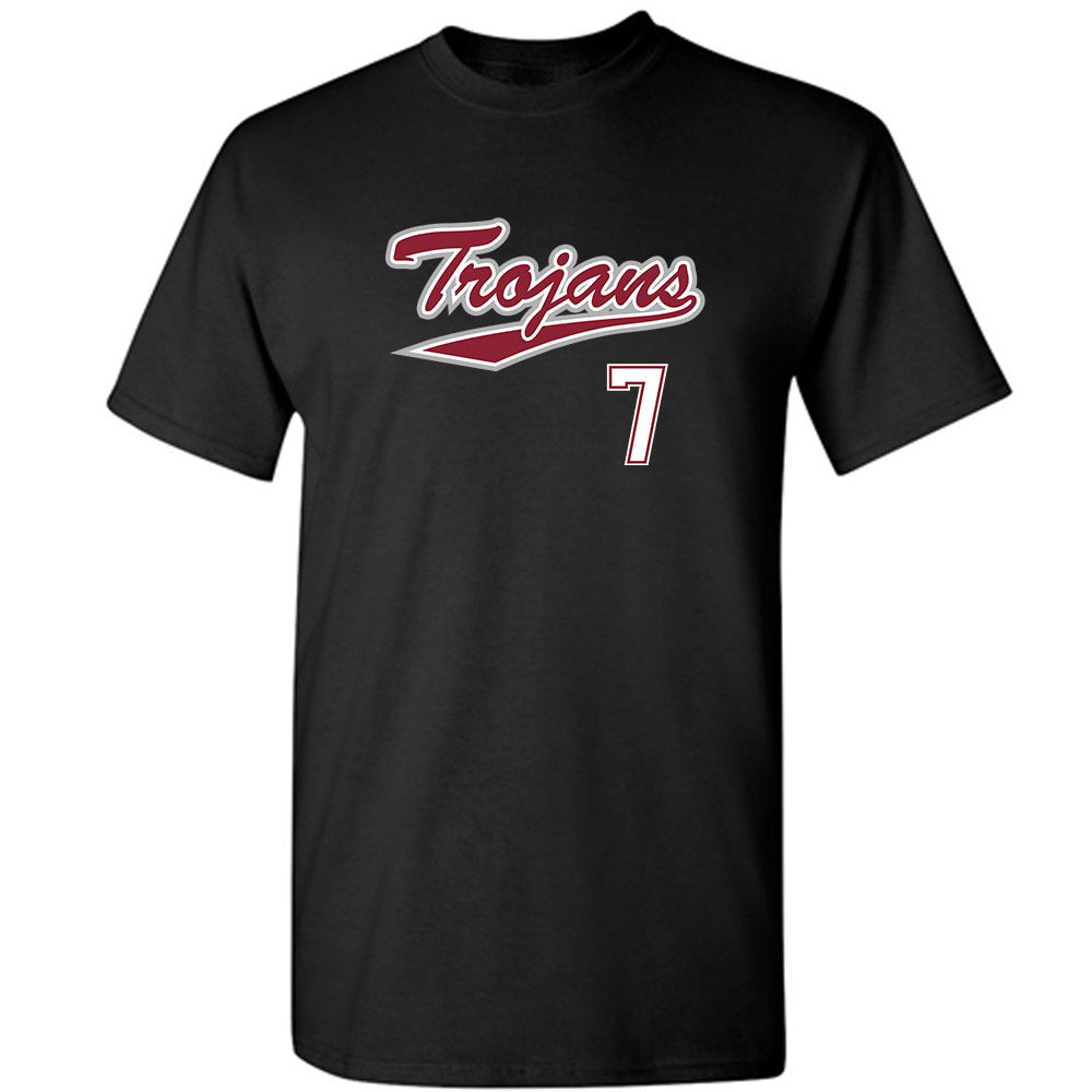 Troy - NCAA Baseball : Gavin Schrader - Classic Shersey T-Shirt-0