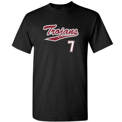 Troy - NCAA Baseball : Gavin Schrader - Classic Shersey T-Shirt-0