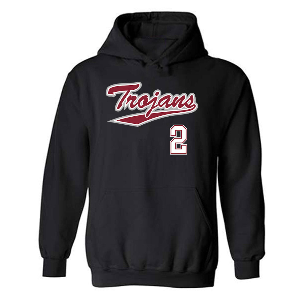 Troy - NCAA Baseball : Aaron Piasecki - Classic Shersey Hooded Sweatshirt-0