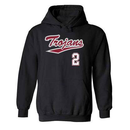 Troy - NCAA Baseball : Aaron Piasecki - Classic Shersey Hooded Sweatshirt-0