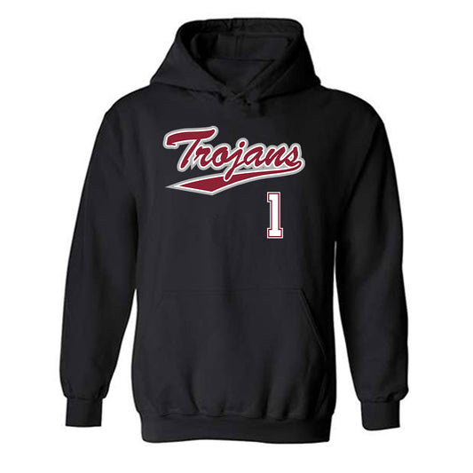 Troy - NCAA Baseball : Steven Meier - Classic Shersey Hooded Sweatshirt-0