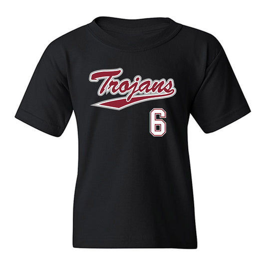 Troy - NCAA Baseball : Brady Richardson - Classic Shersey Youth T-Shirt-0