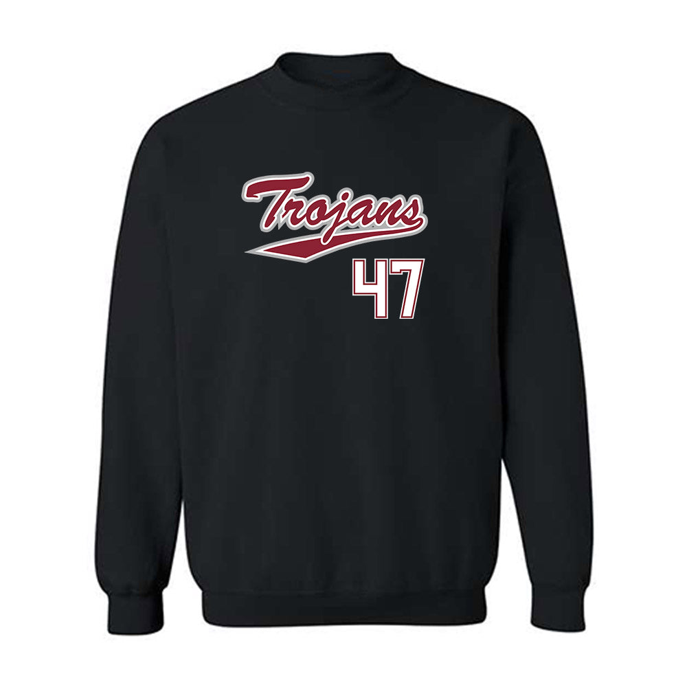 Troy - NCAA Baseball : Noah Thigpen - Classic Shersey Crewneck Sweatshirt-0