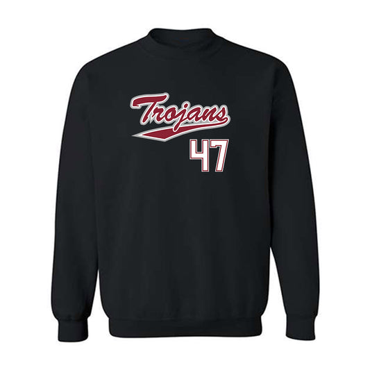 Troy - NCAA Baseball : Noah Thigpen - Classic Shersey Crewneck Sweatshirt-0