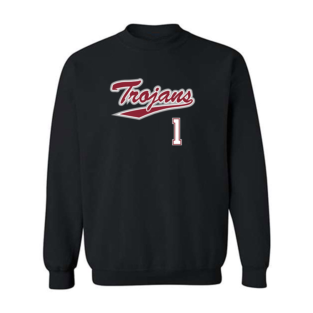 Troy - NCAA Baseball : Steven Meier - Classic Shersey Crewneck Sweatshirt-0