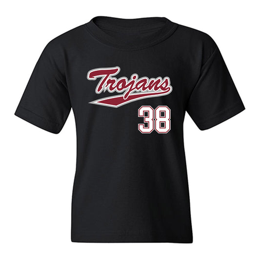 Troy - NCAA Baseball : Nate Criswell - Classic Shersey Youth T-Shirt-0