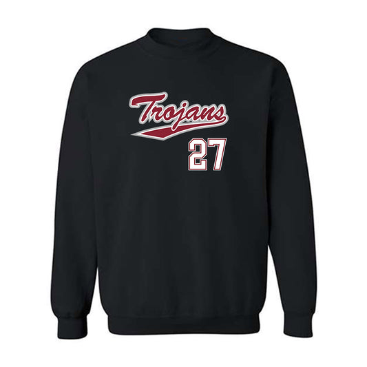 Troy - NCAA Baseball : Dylan Alonso - Classic Shersey Crewneck Sweatshirt-0