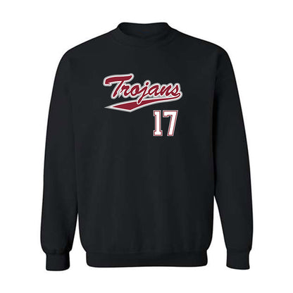 Troy - NCAA Baseball : Zach Crotchfelt - Classic Shersey Crewneck Sweatshirt-0