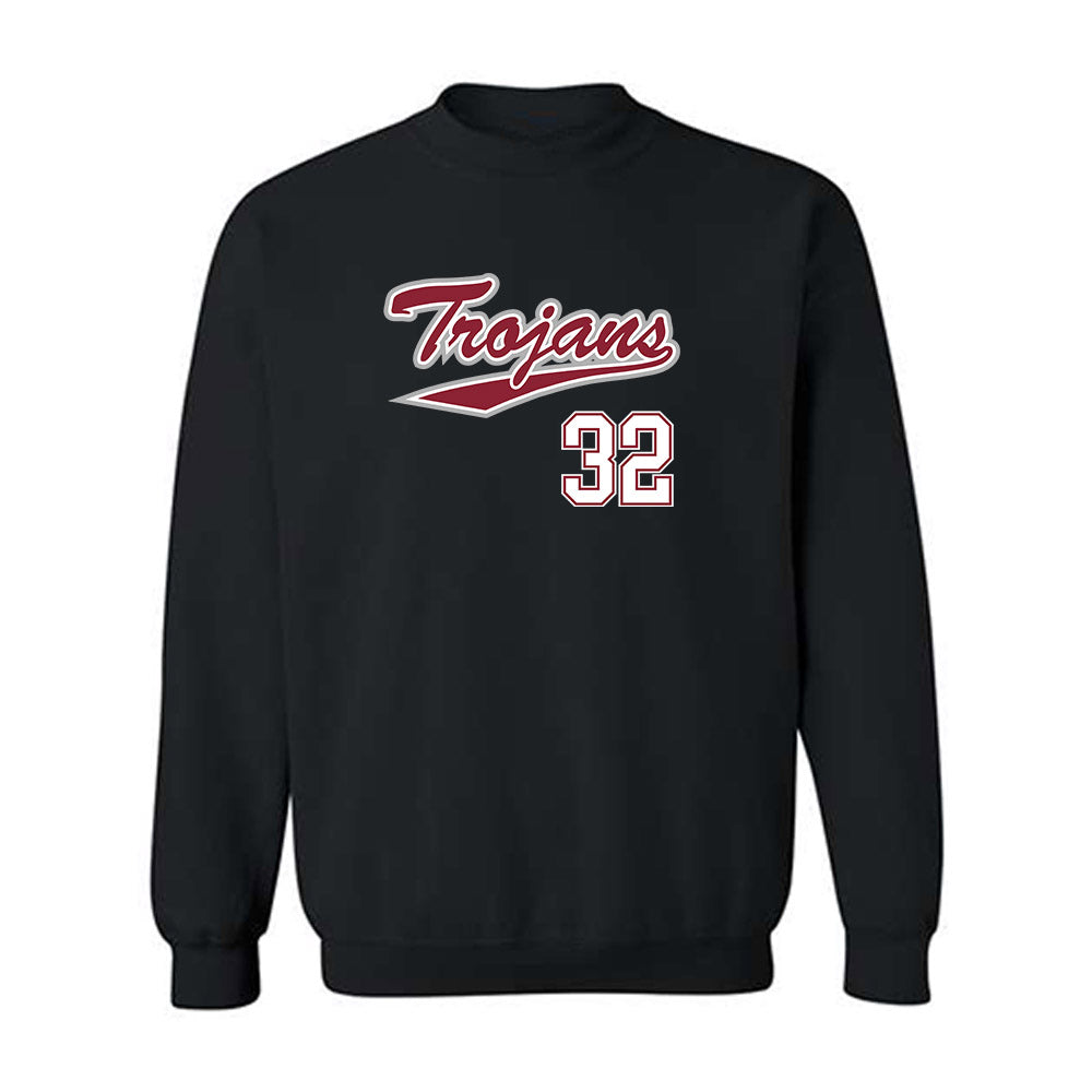 Troy - NCAA Baseball : Josh Pyne - Classic Shersey Crewneck Sweatshirt-0