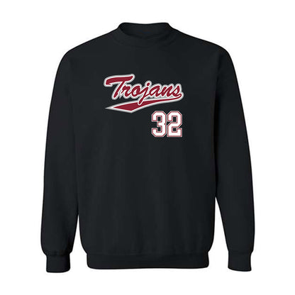 Troy - NCAA Baseball : Josh Pyne - Classic Shersey Crewneck Sweatshirt-0