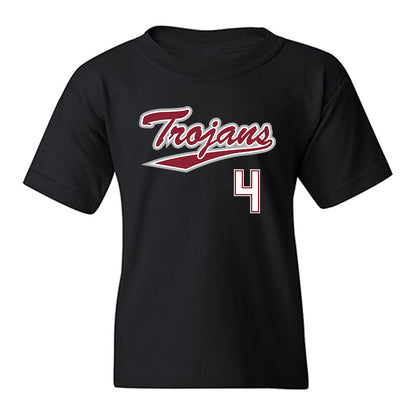 Troy - NCAA Baseball : Nolan Book - Classic Shersey Youth T-Shirt-0