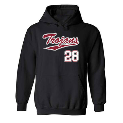 Troy - NCAA Baseball : Jackson Lucas - Classic Shersey Hooded Sweatshirt-0