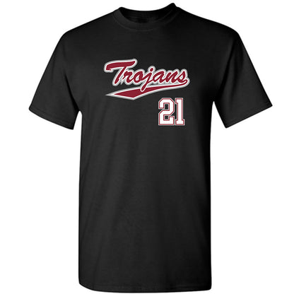Troy - NCAA Baseball : Blake Dean - Classic Shersey T-Shirt-0